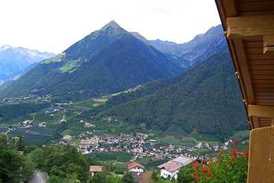Ausblick Gasthof Tiefenbrunn